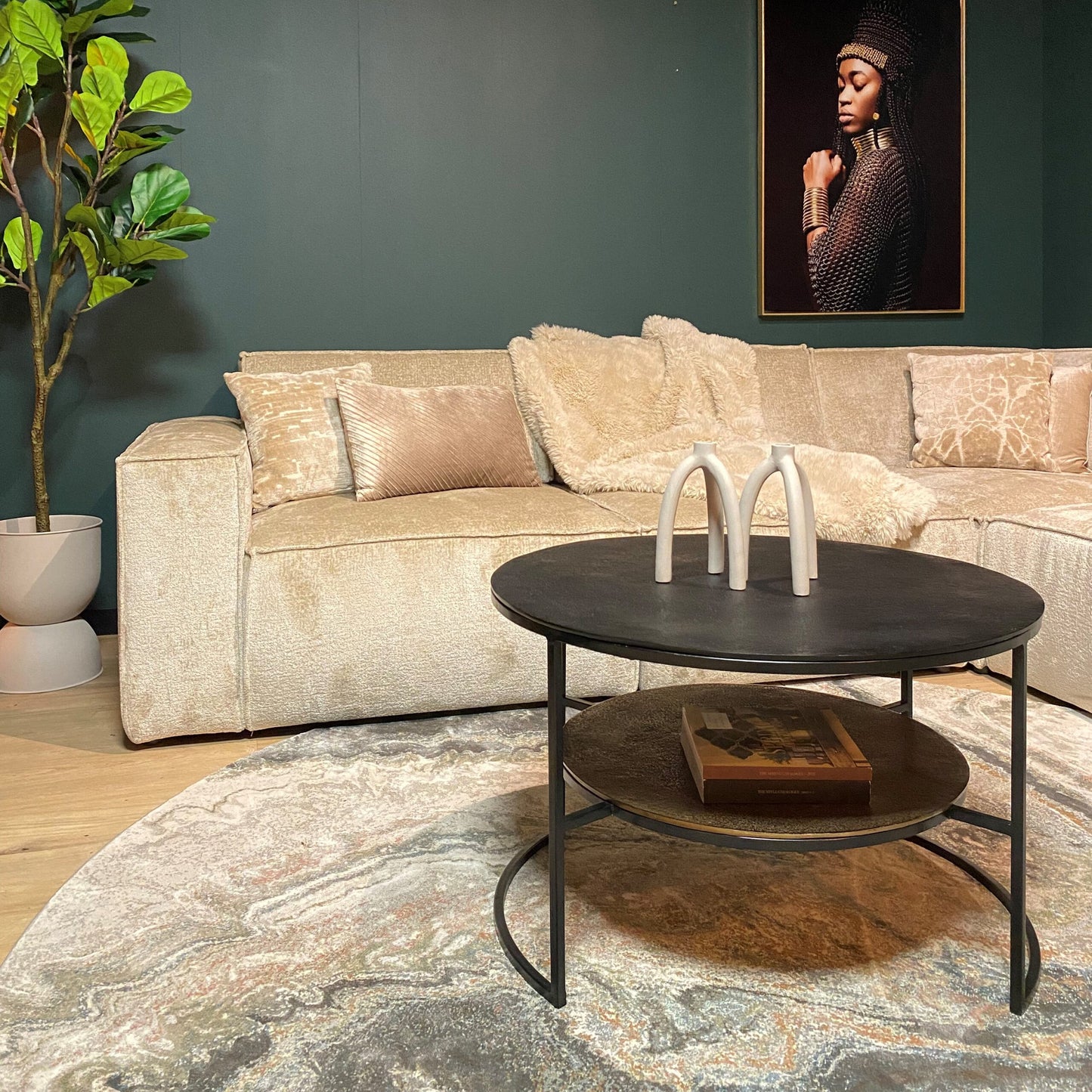 Table basse Lecia | 80 cm