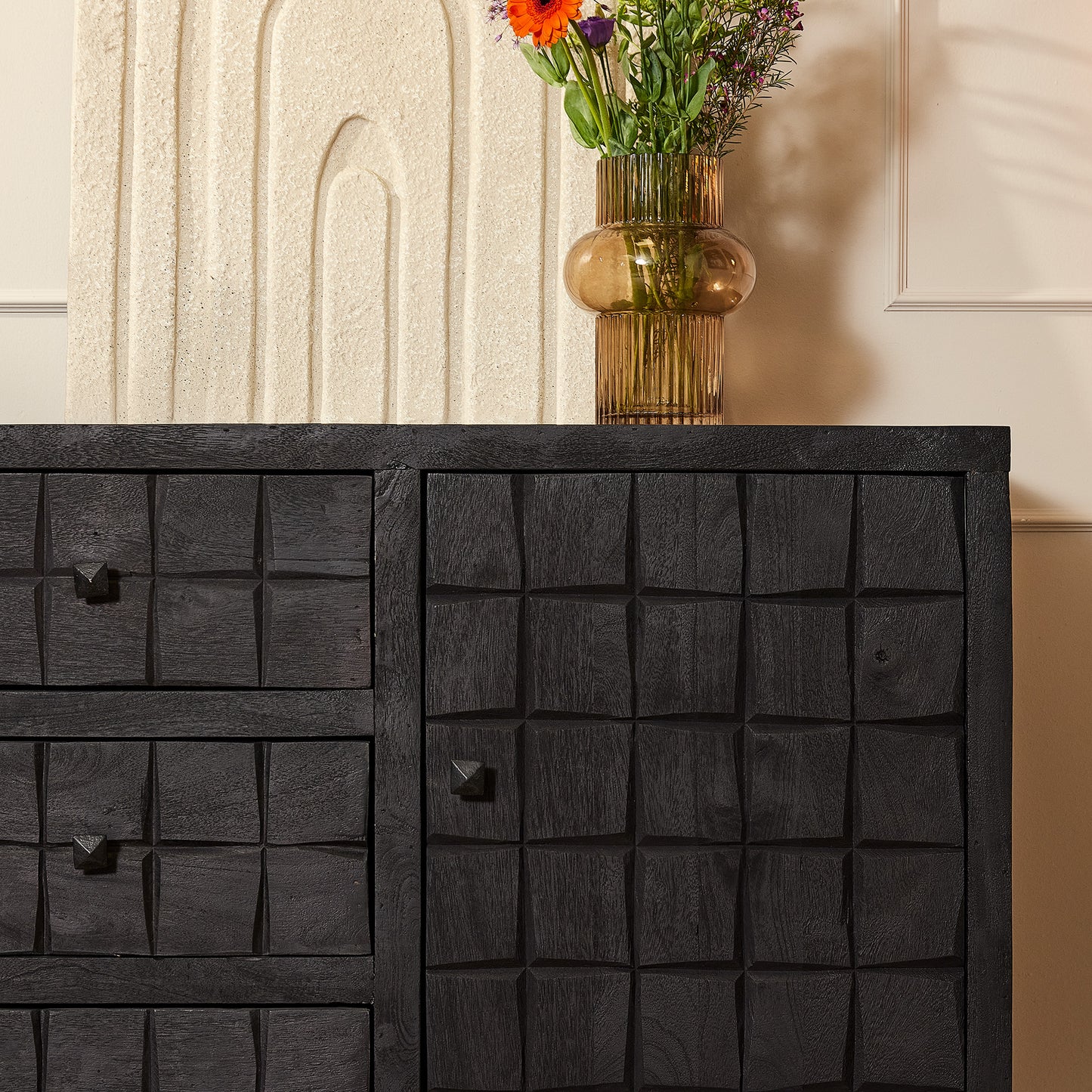 Dresser Brandy Black | 160 cm