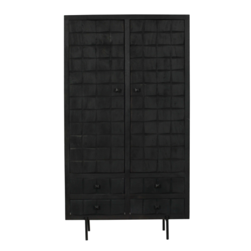 Cabinet Brandy Black | 100 cm