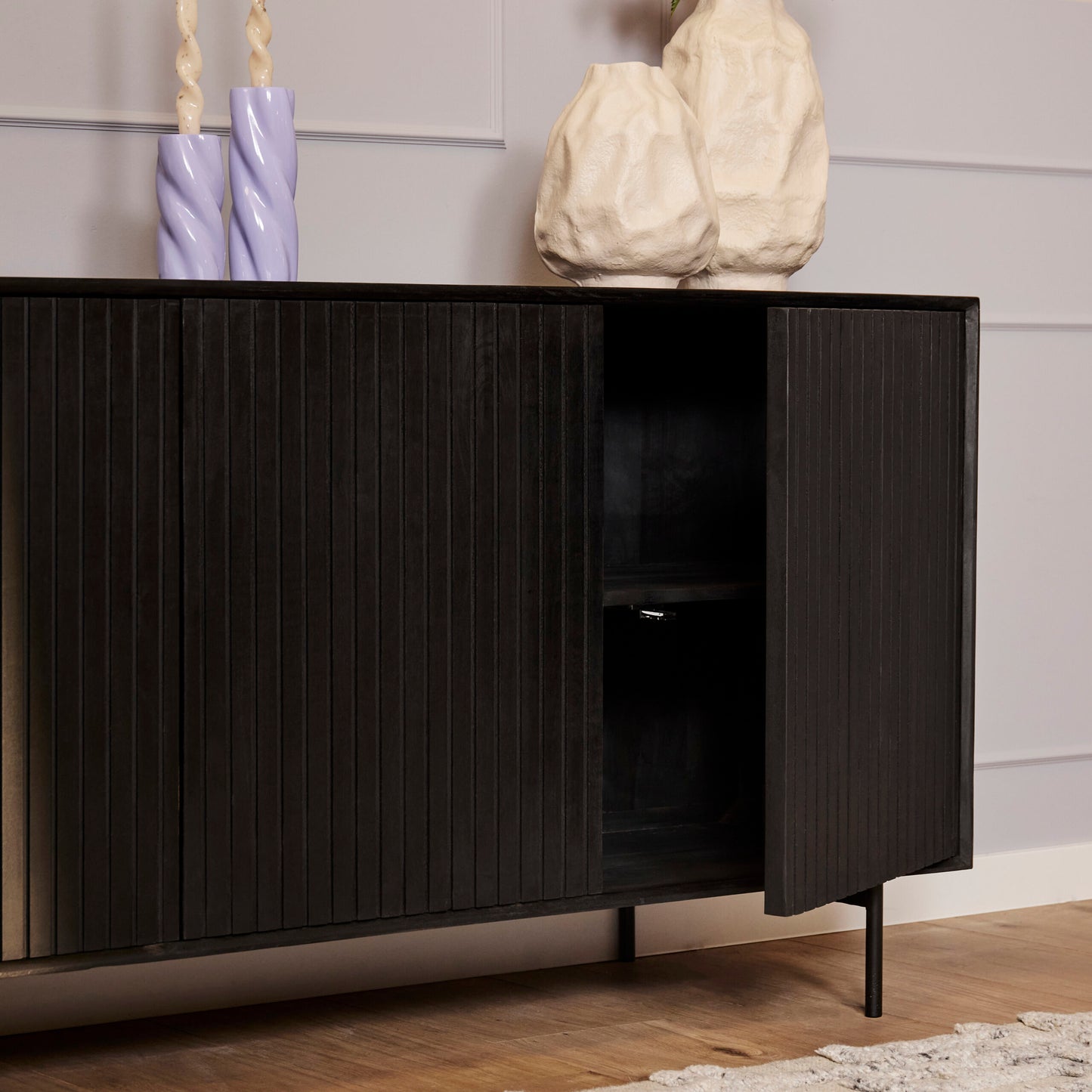 Dresser Madison Black | 165 cm