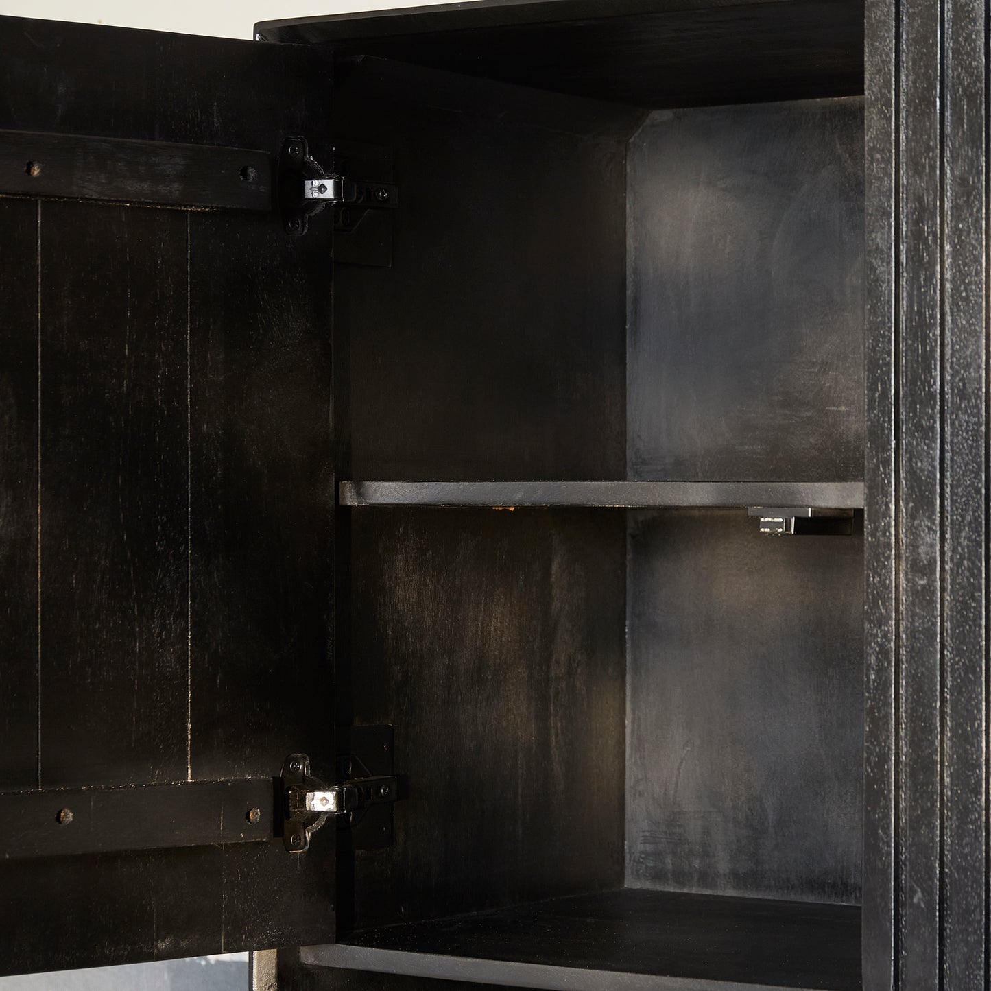 Madison XL Black Shelving Unit | 135 cm
