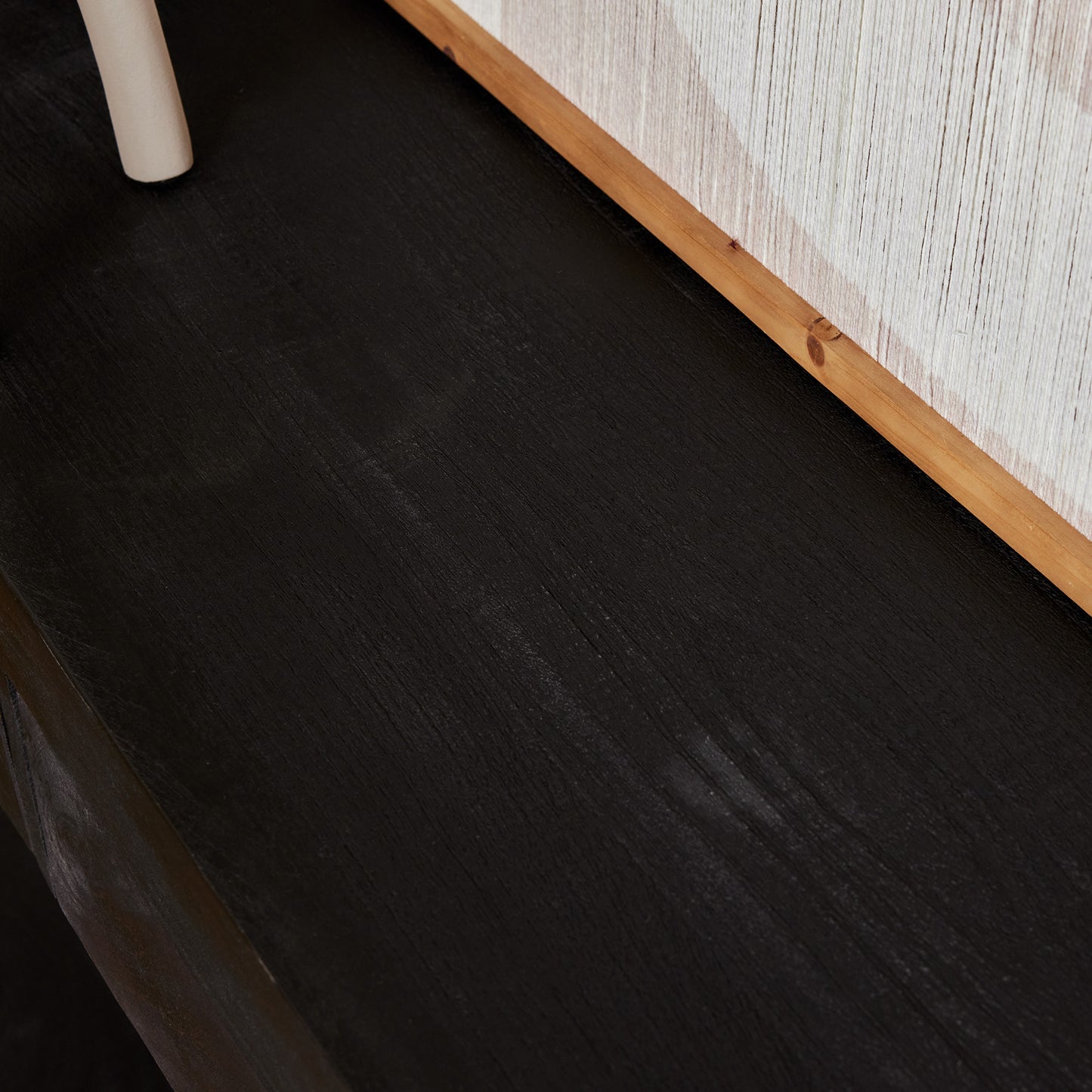 Table d'appoint Boaz Noir | 120 cm
