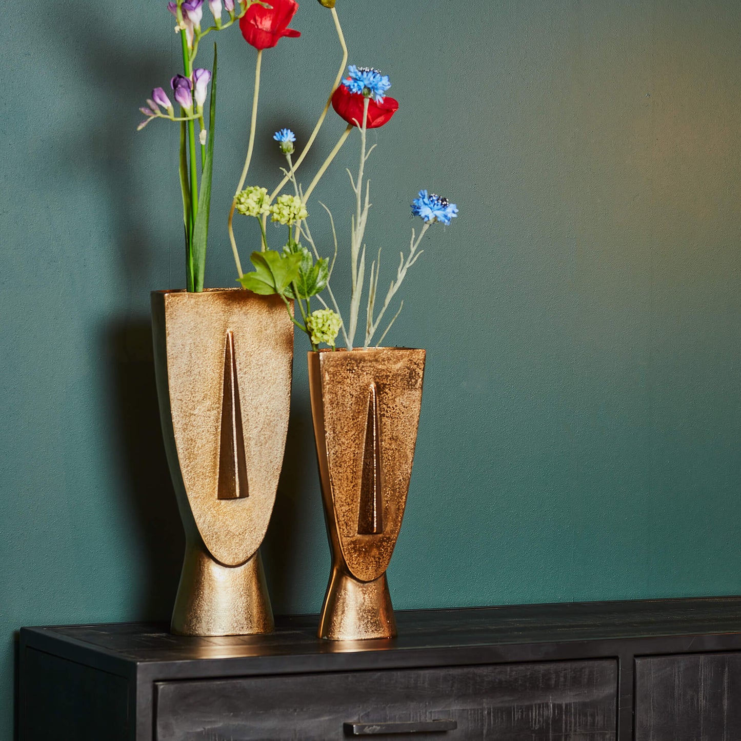 Vaas Fin | L | Antiek goud