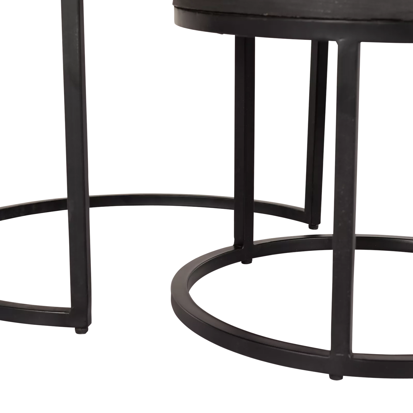Salontafel Ora Black Kadappa Stone| 60 cm | Set van 2