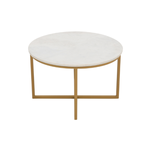 Salontafel Ryan White marble | 70 cm