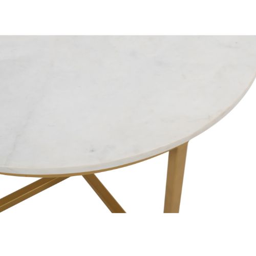 Salontafel Ryan White marble | 70 cm