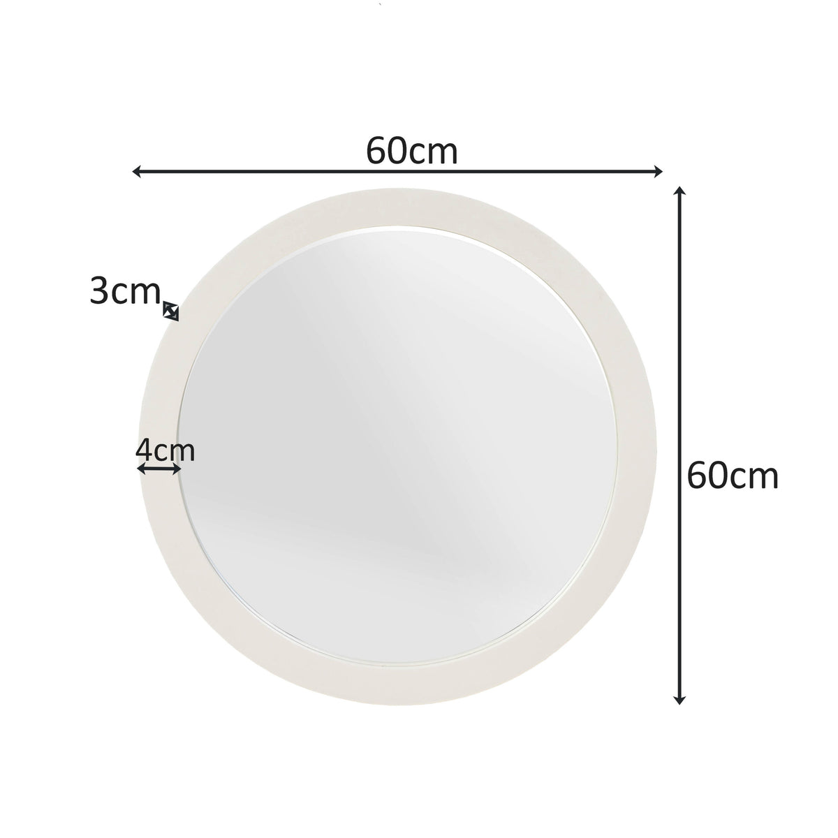 Spiegel Dide | 60 cm | Zand