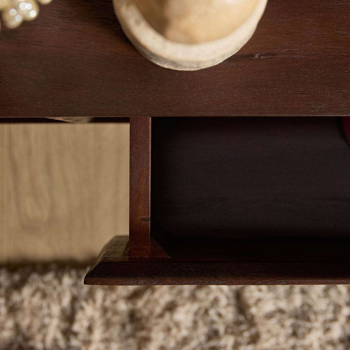 Zwevend tv-meubel Ambiance Brown | 280 cm