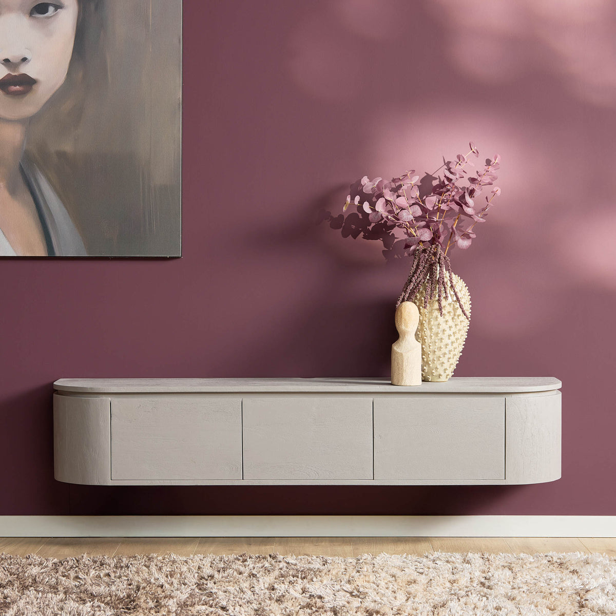 Tv-meubel Excellent Taupe | 160 cm