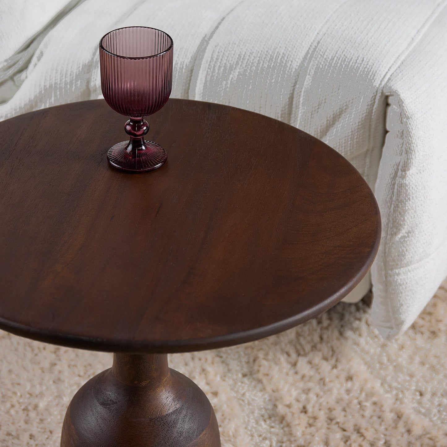 Bijzettafel Donna | Bruin