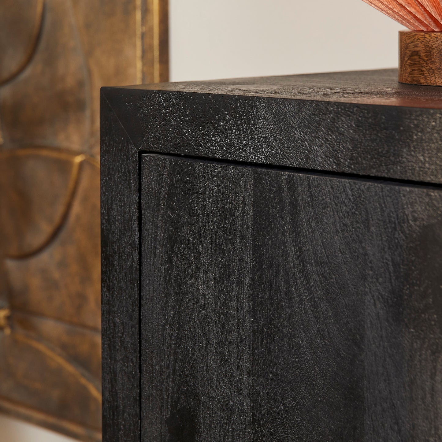 Sideboard Brussels Black 3 doors | 150 cm