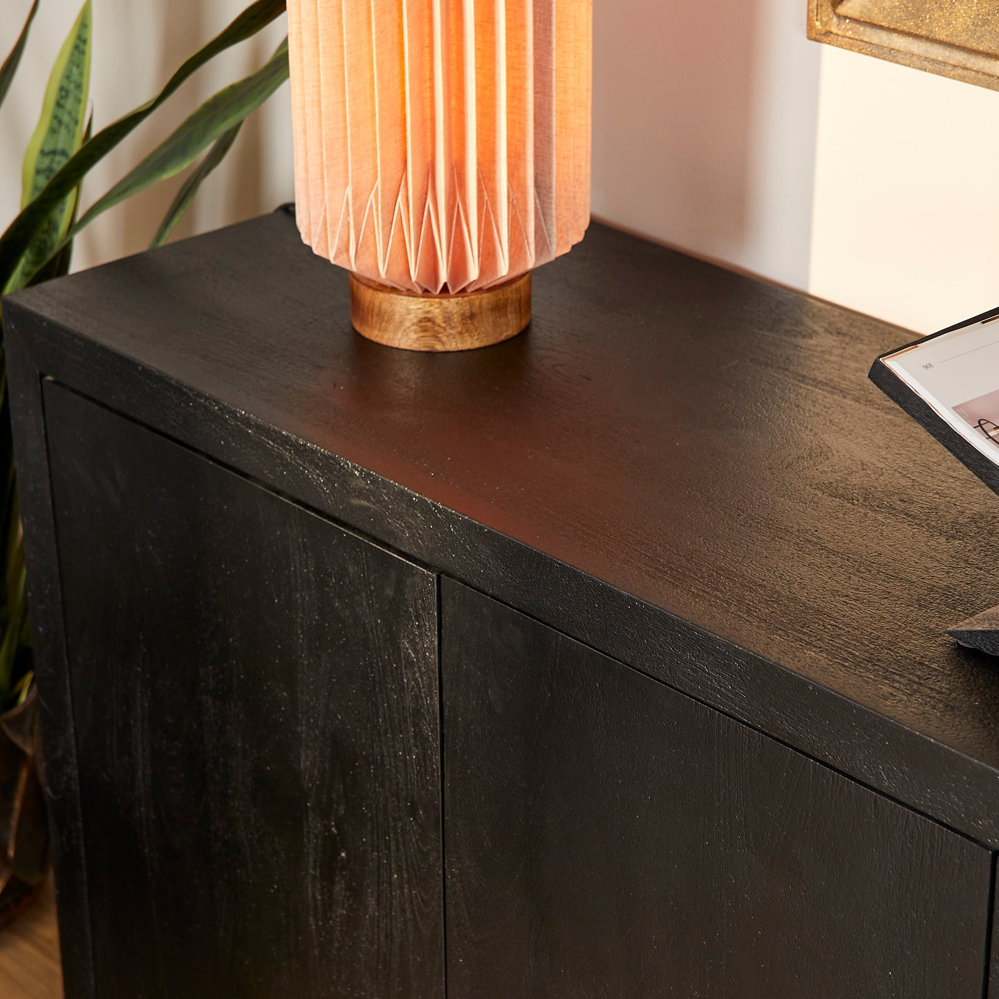 Sideboard Brussels Black 4 doors | 200 cm