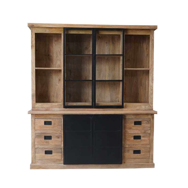 Nashville Vitrinekast | 200 cm