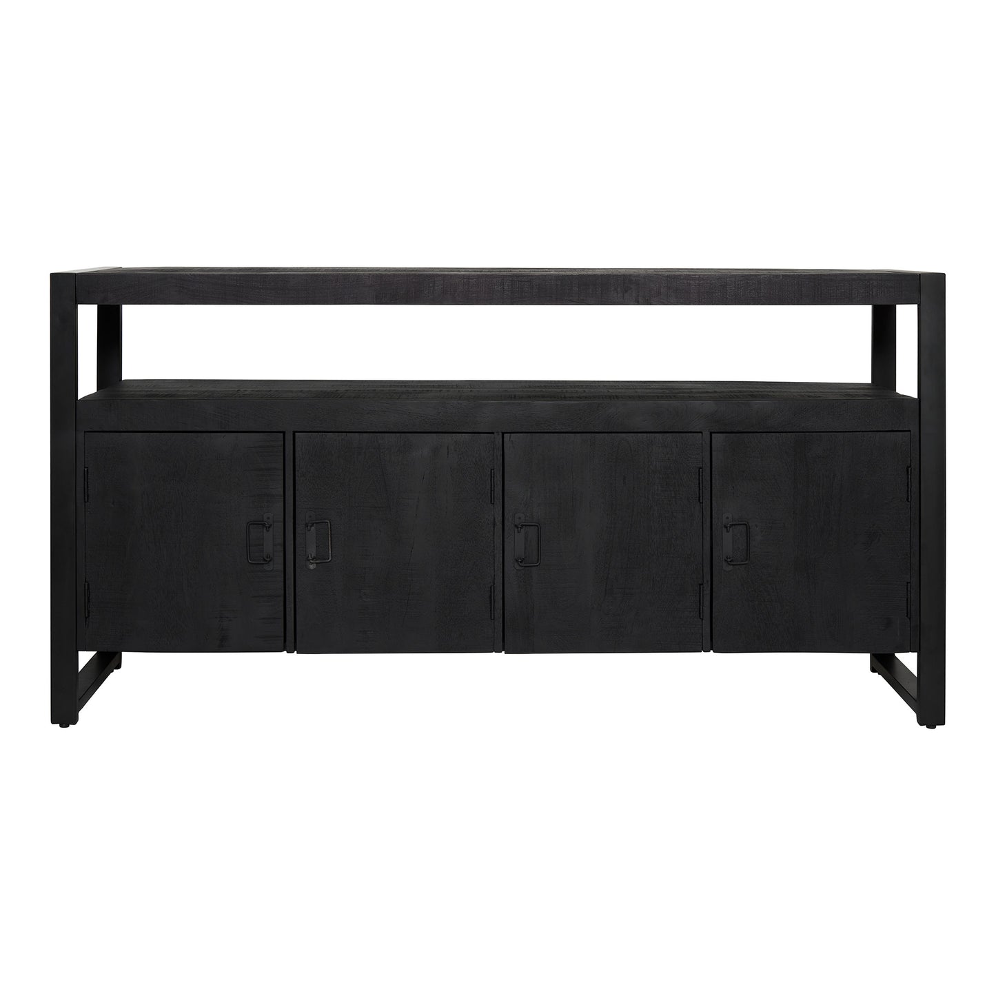 Dressoir Boaz Zwart | 175 cm