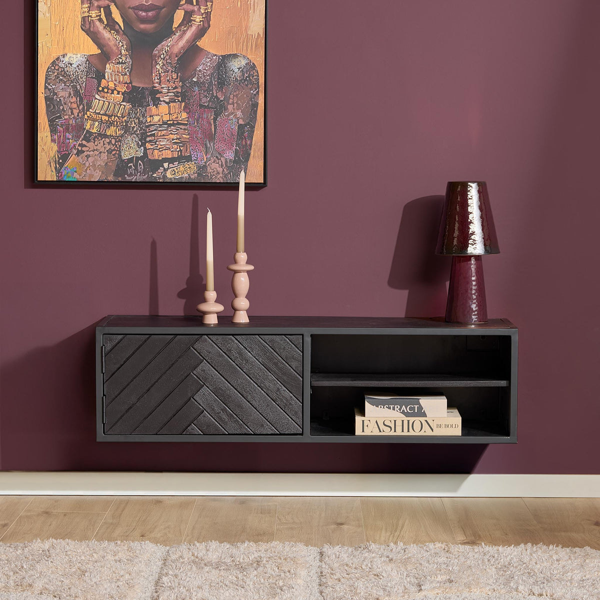 Zwevend tv-meubel New York | 120 cm