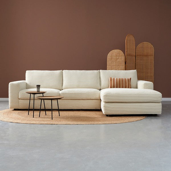 Hoekbank Uno / Chaise Longue / Gratis Montage + Afvoeren Verpakking