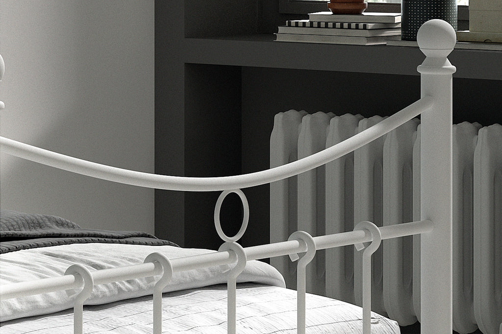 Bed Sacha 90x200 Wit