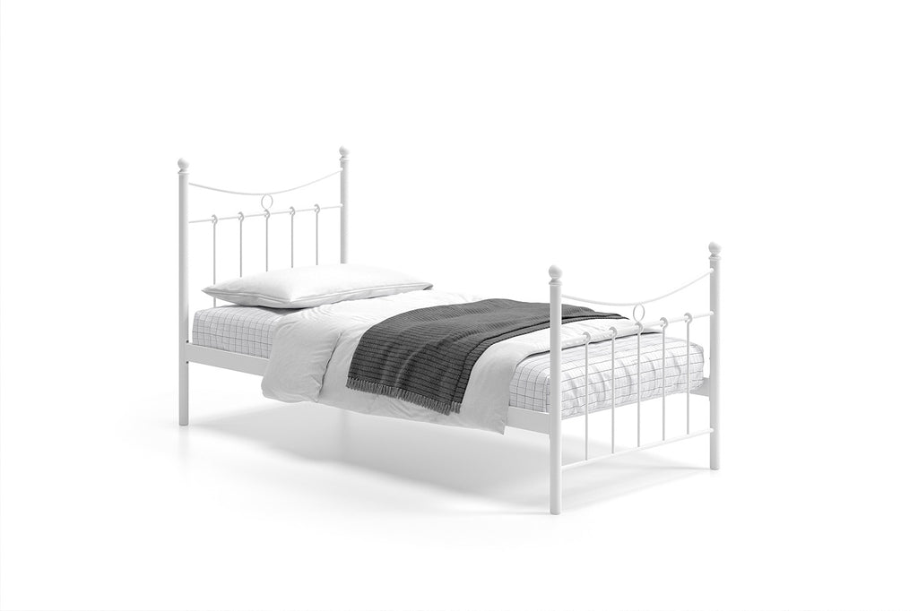 Bed Sacha 90x200 Wit
