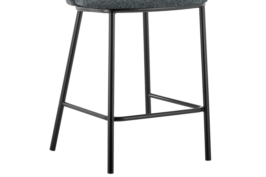 Counterstoel Arthur Stof Donkergrijs