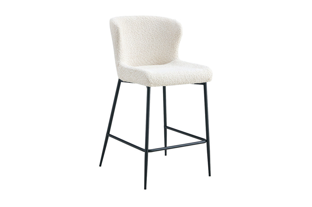 Counterstoel Lisa Bouclé Ecru