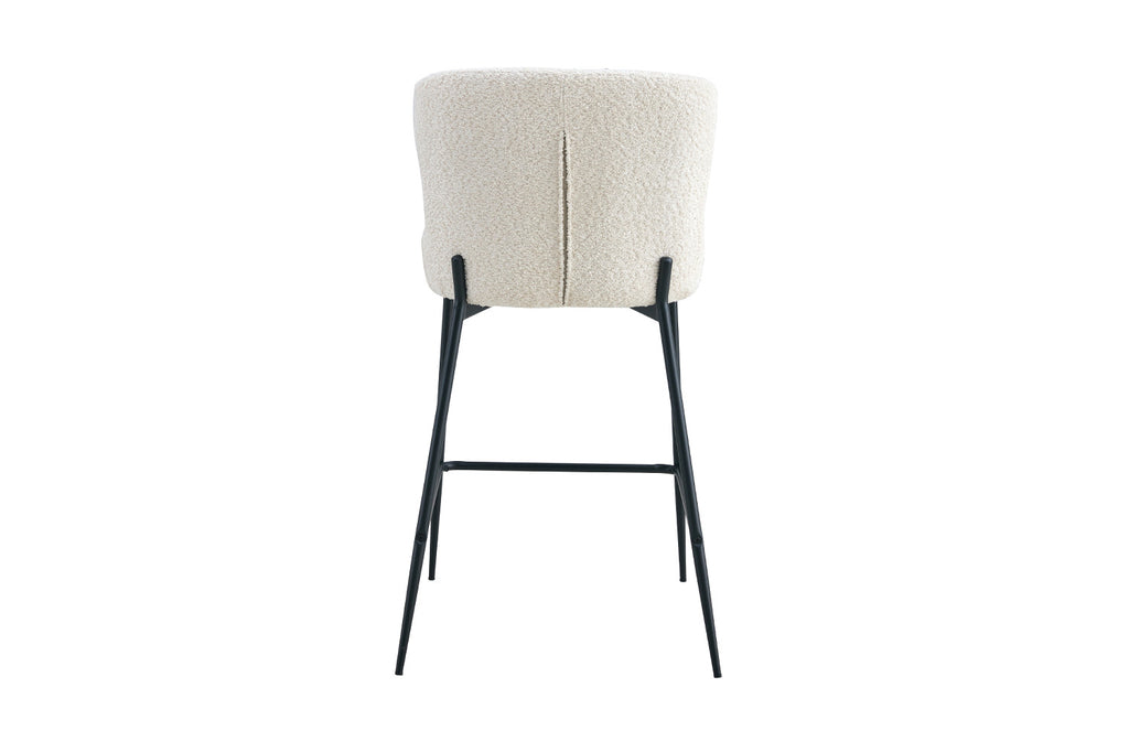 Counterstoel Lisa Bouclé Ecru