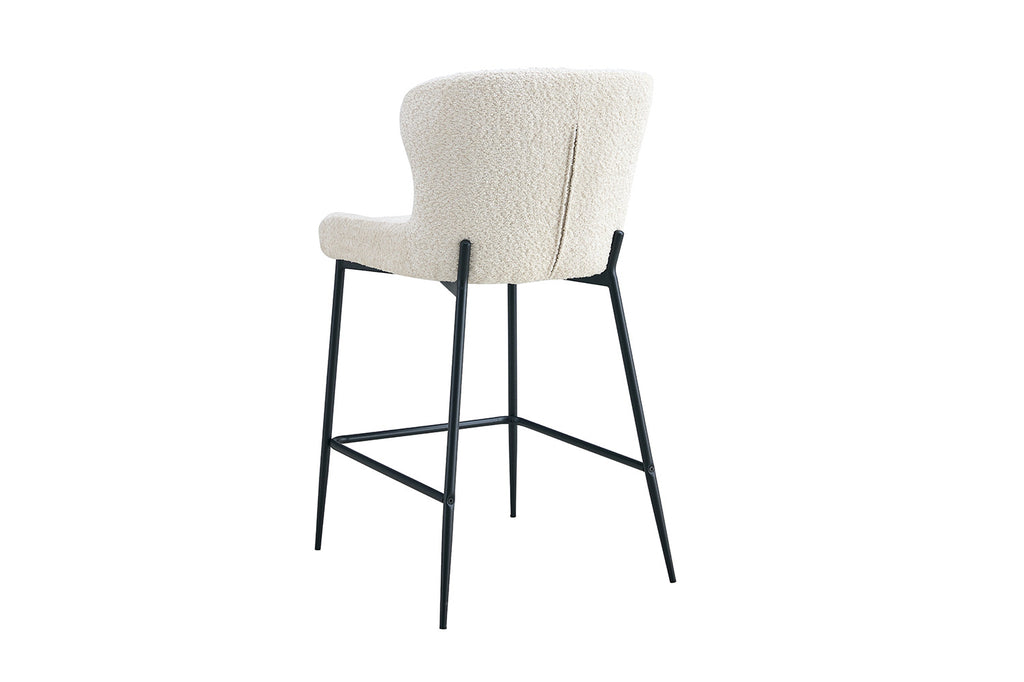 Counterstoel Lisa Bouclé Ecru