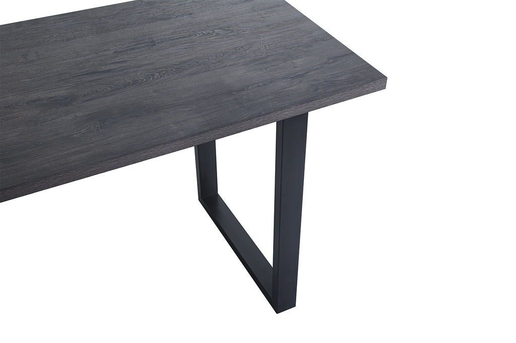 UITVERKOOP - Countertafel 'Alexander' 180 cm Decor Donkerbruin - H 93 cm (2c)