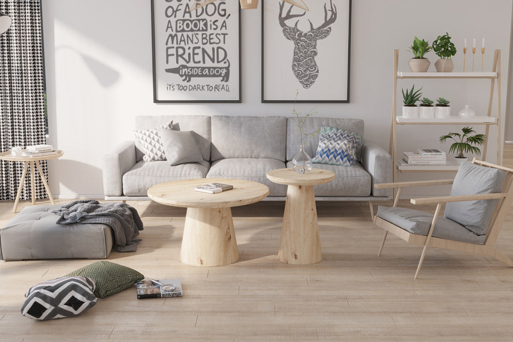 Salontafel 'Lukas' 45 cm Decor Oude eik (2c)