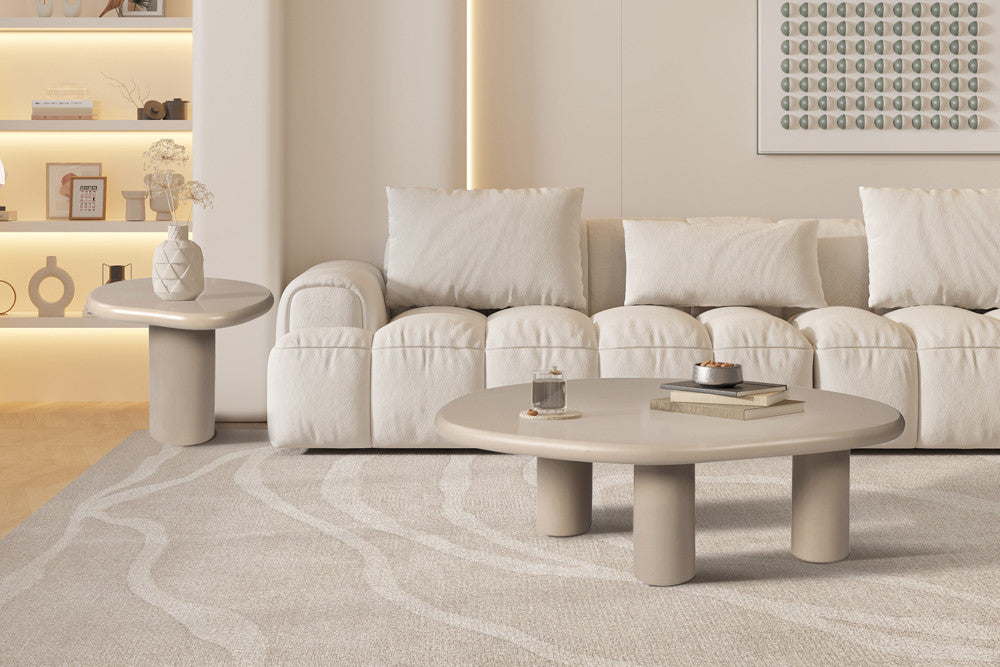 Salontafel Tavira 120 cm Cement Beige