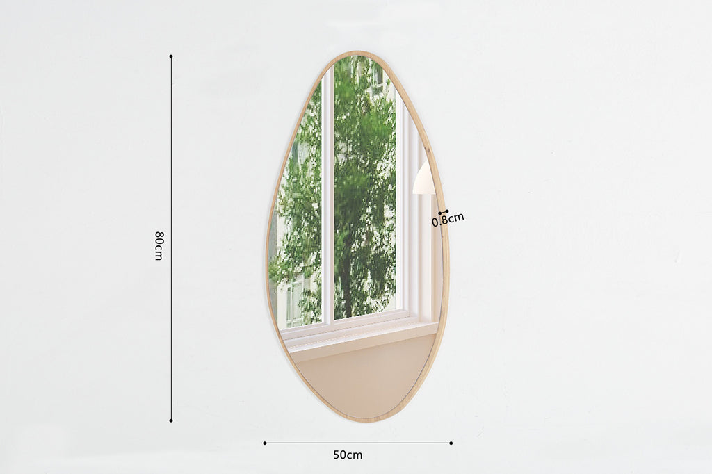 Spiegel 'Romi' 80x50 Oude eik (1c)