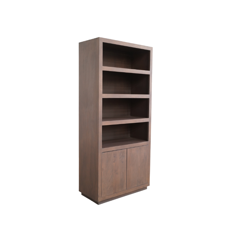 Bookcase Brussels Walnut | 90 cm