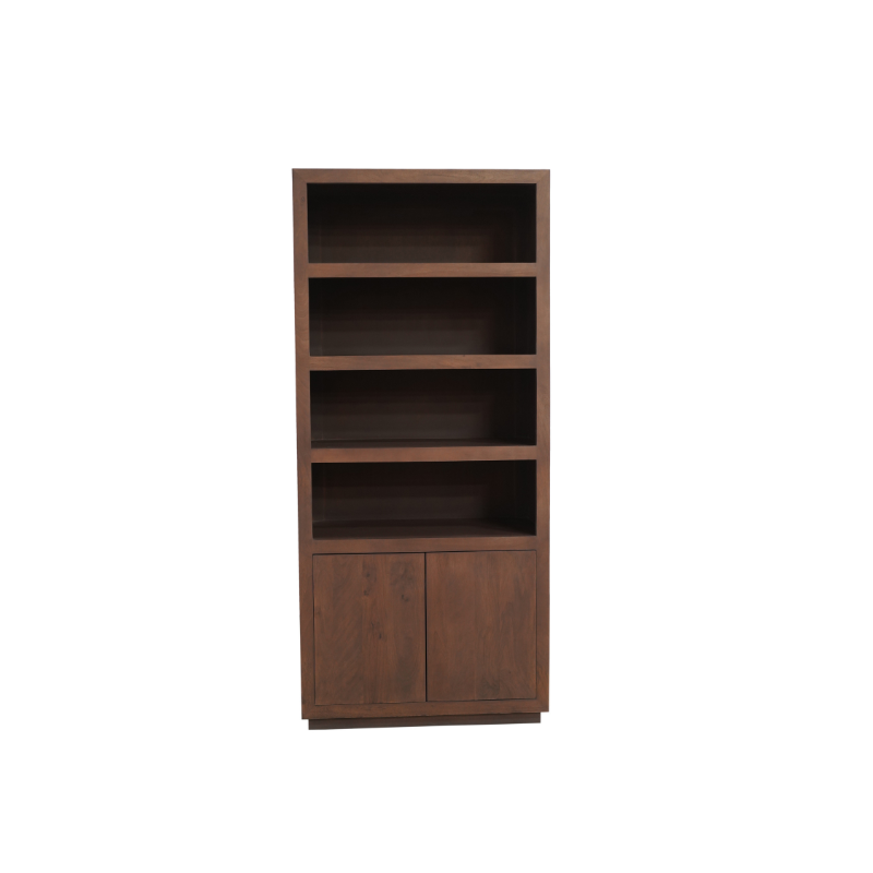 Bookcase Brussels Walnut | 90 cm