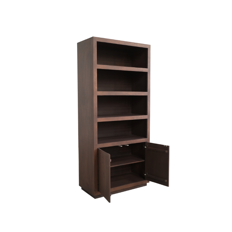 Bookcase Brussels Walnut | 90 cm