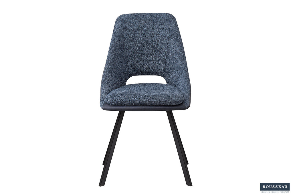 Eetkamerstoel Filou Bouclé Blauw
