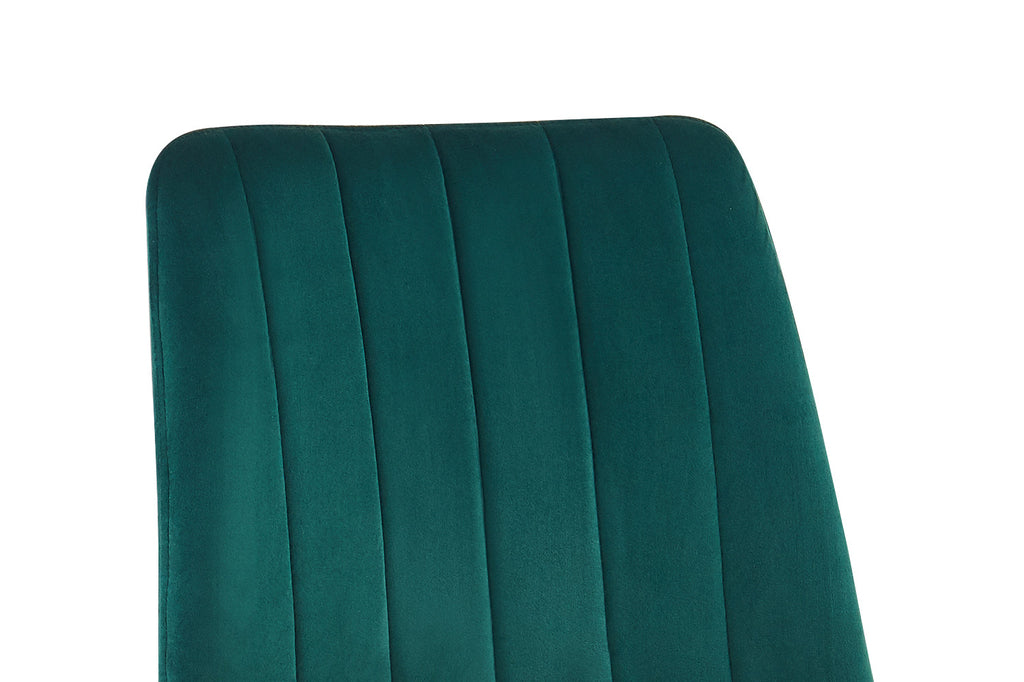 Eetkamerstoel Willis Velvet Groen