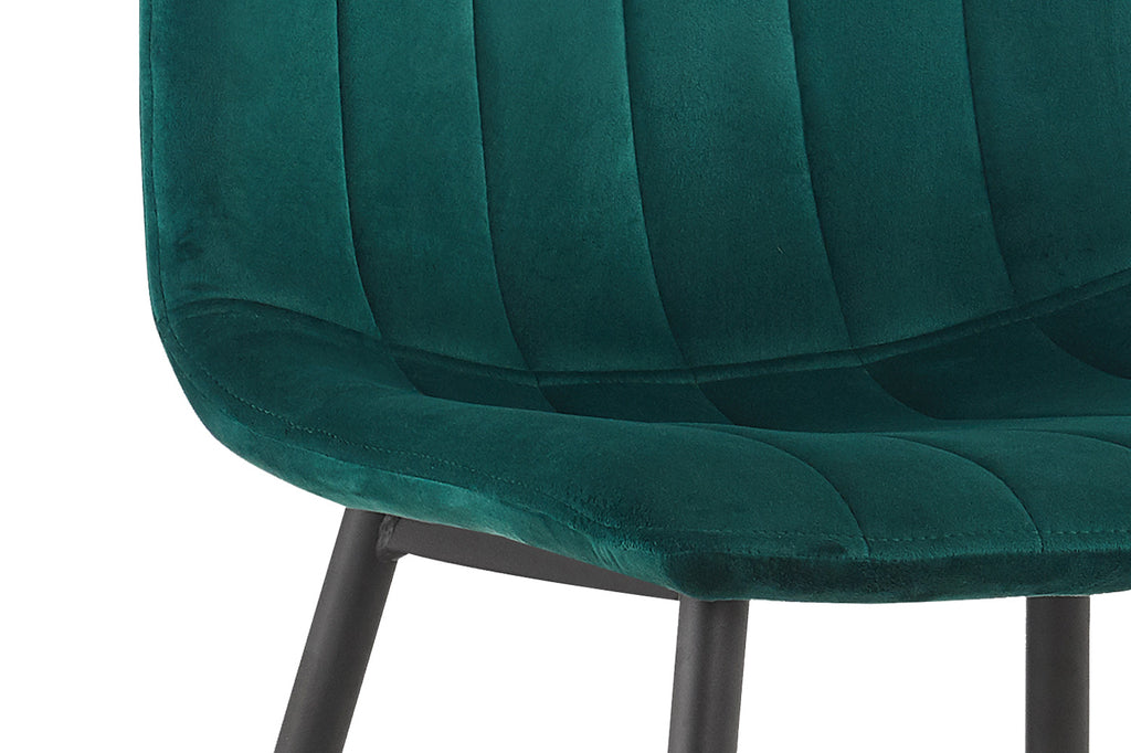 Eetkamerstoel Willis Velvet Groen