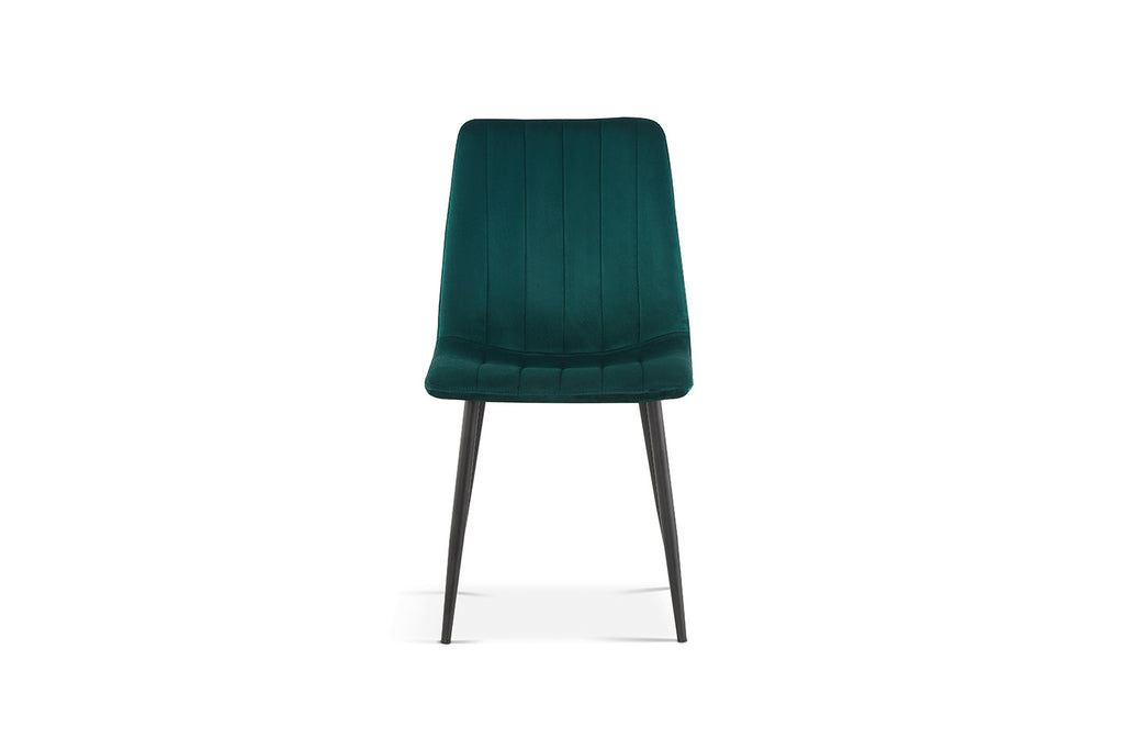 Eetkamerstoel Willis Velvet Groen
