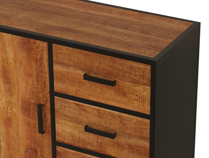 Buffet Lumière Dakota - bois de manguier