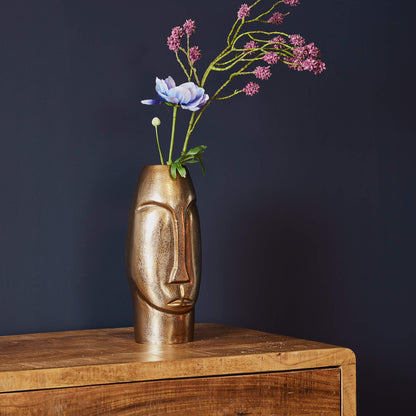Vase Lyra | S | Antique gold