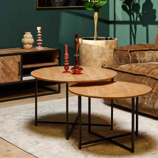 Table basse Arlington | 70 cm | Ensemble de 2