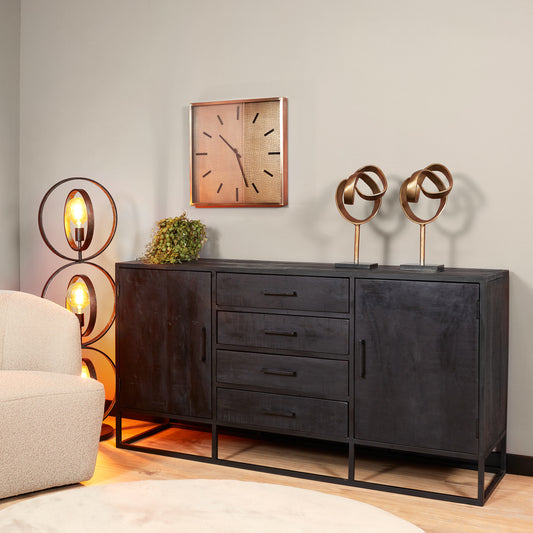 Buffet Denver Noir | 165 cm