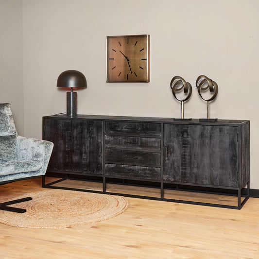 Buffet Denver Noir | 210 cm