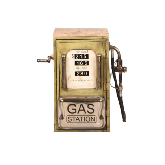 Table d'appoint Station-service vintage