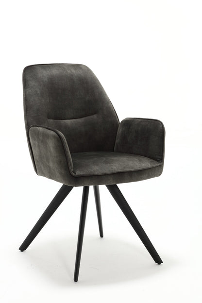Dining chair Nova | Hunter Green | With armrest