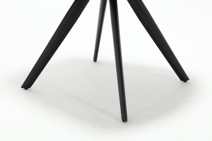 Dining chair Nova | Anthracite | With armrest