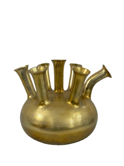Vase Seven Way | 35 cm | Antique gold