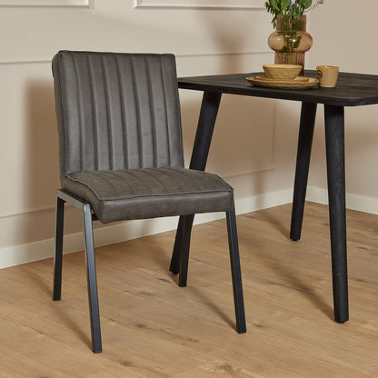 Dining room chair Tivoli Bull | Anthracite