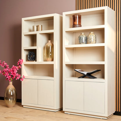 Bookcase Brussels Sand | 90 cm