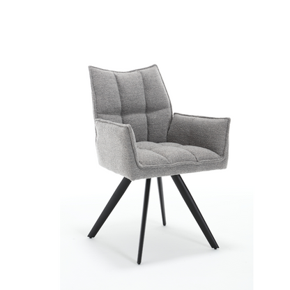 Dining chair Yuni | Steel | With armrest
