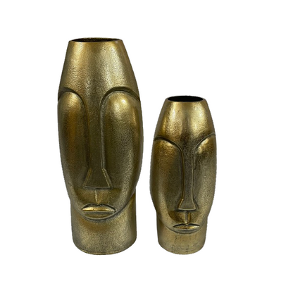 Vase Lyra | S | Antique gold